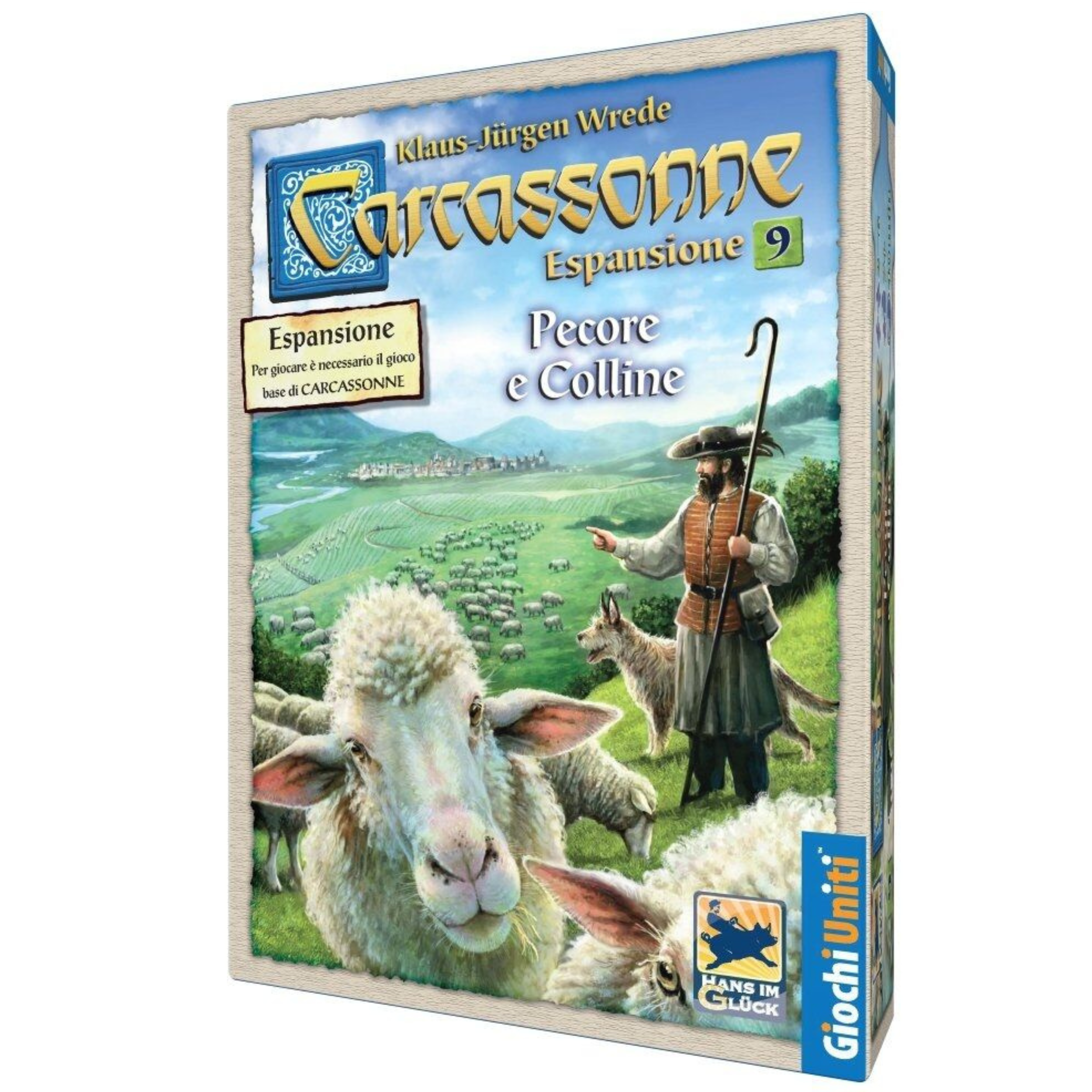 Carcassonne Pecore e Colline Espansione N.9