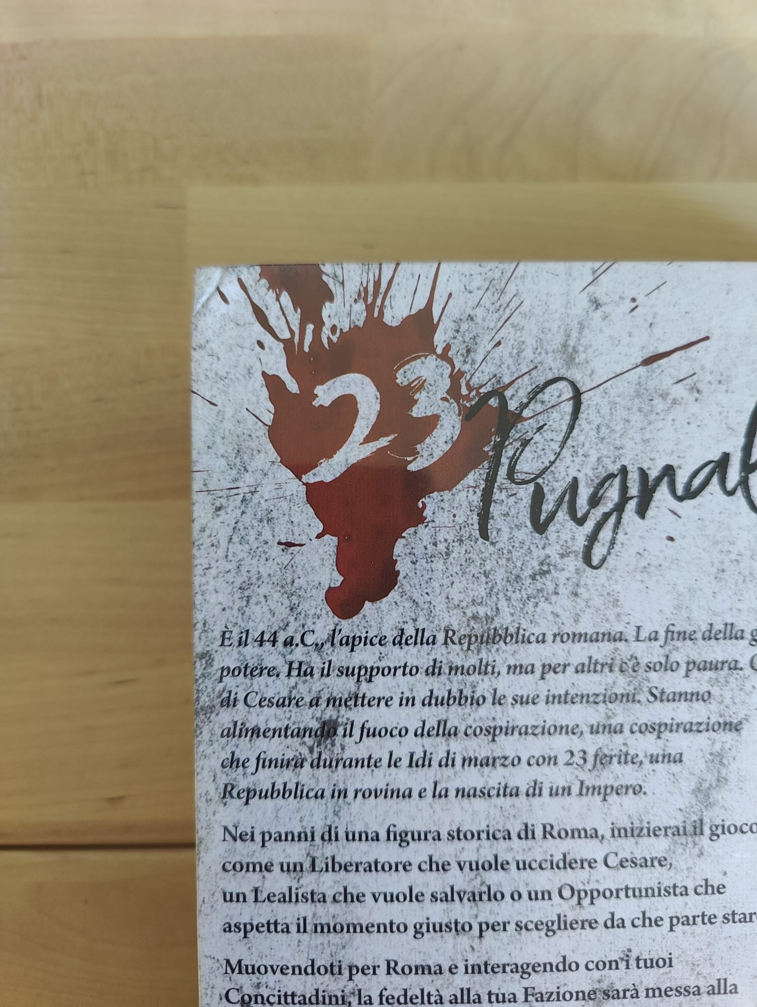 Danneggiato - 23 Pugnalate, Tradirai Giulio Cesare? - Vedere Foto