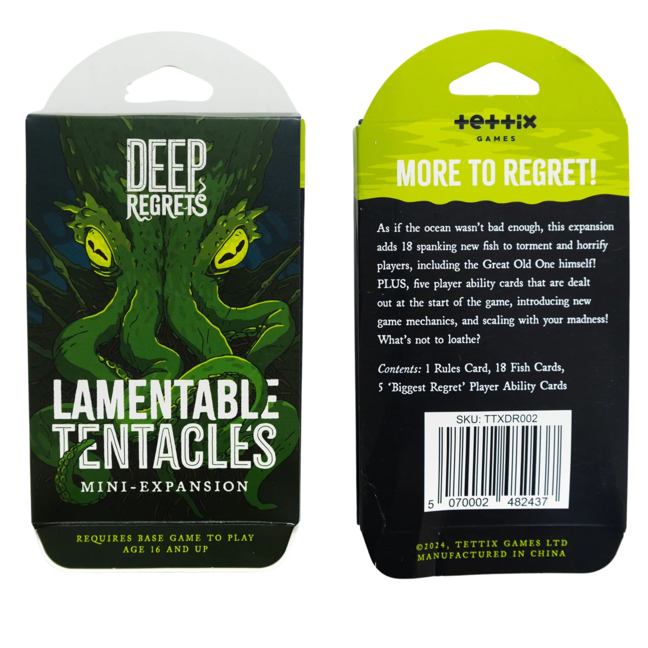 Deep Regrets - Lamentable Tentacles Mini Expansion