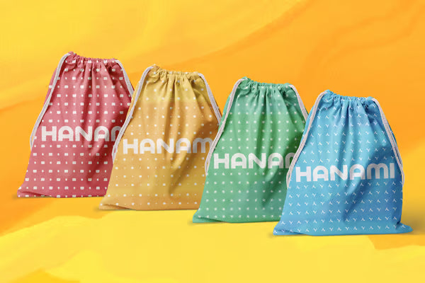 Hanami Deluxe Con Mini Exp e Bento Bags - Kickstarter Edition