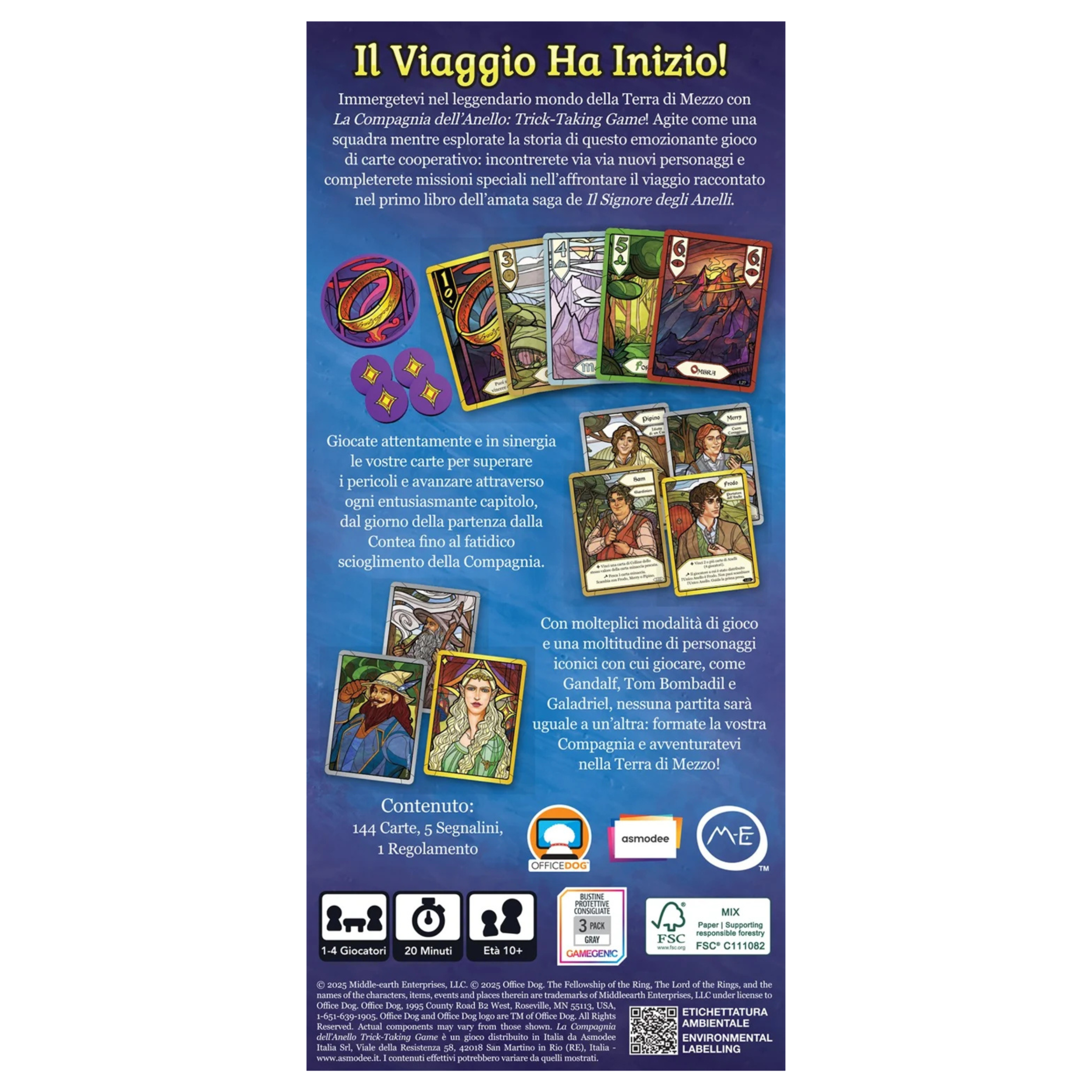 The Lord of the Rings: The Fellowship of the Ring - Trick-Taking Game