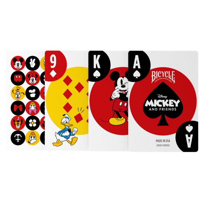 Bicycle Playing Cards Disney Mickey and Friends