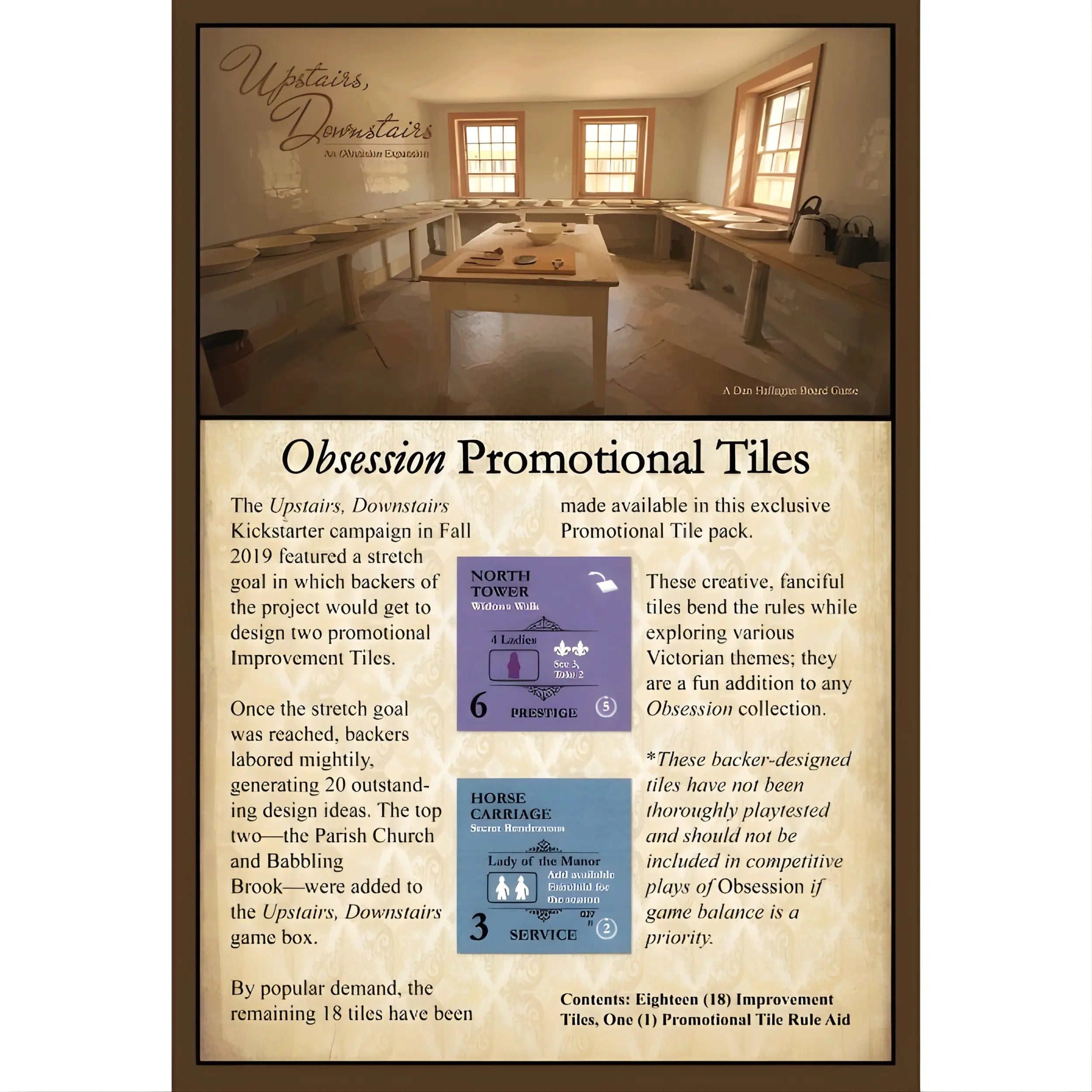 Obsession Promo Card Set