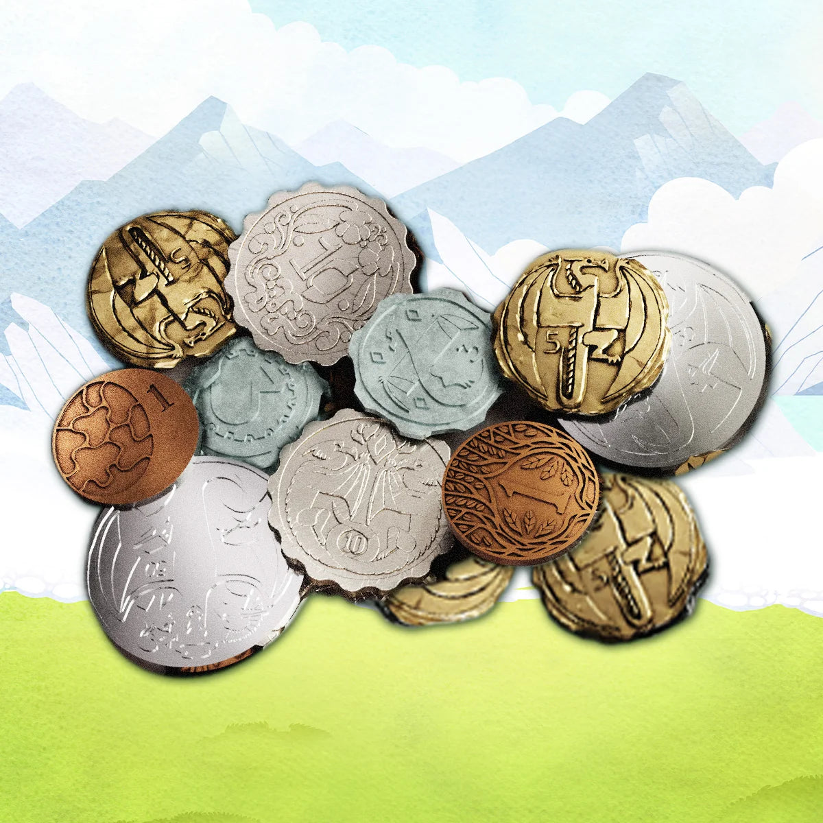 8 Dragons Deluxe Bundle Completo con Stretch Goals