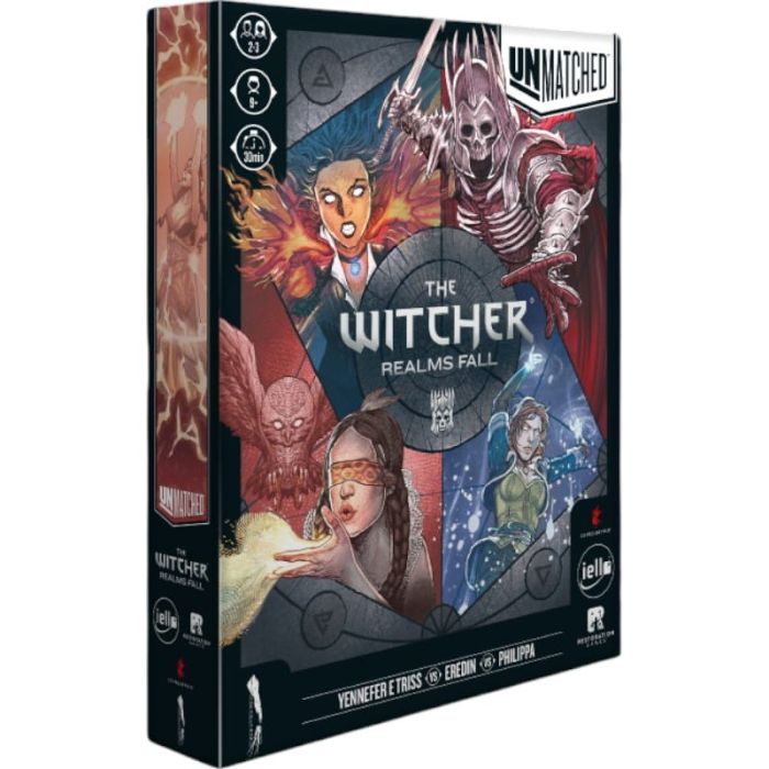 Unmatched - The Witcher Realms Fall + Steel and Silver + Miniatura |