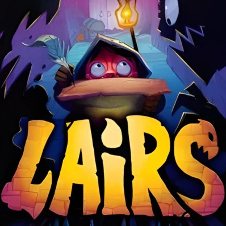 Copertina di Lairs, gioco da tavolo di Christopher Westmaas pubblicato da Kids Table Board Gaming