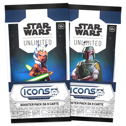 Star Wars Unlimited Icons Booster Pack - Box da 24