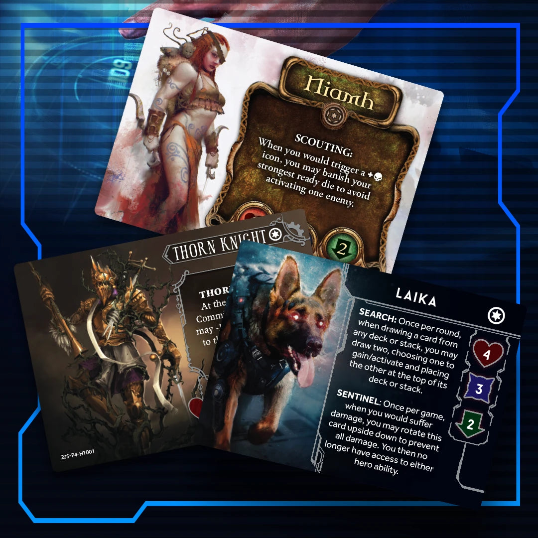 20 Strong Awaken Realms + Tainted Grail + Etherfields + Universal Hero Promo Pack - Vol. 4