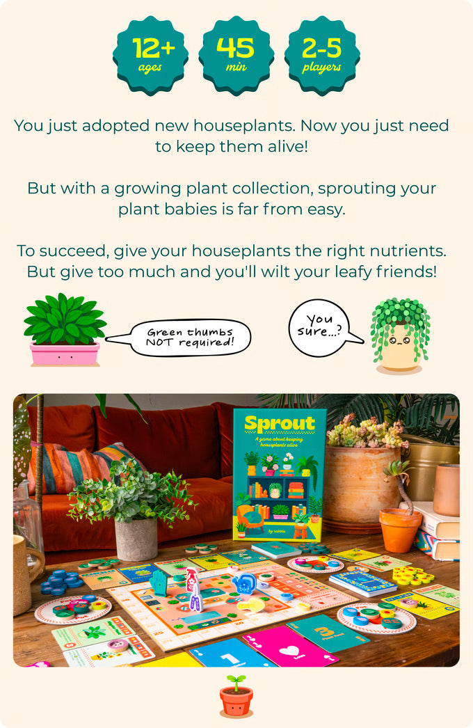 Sprout Deluxe - Con Omaggio Bonus Exotic Plant Cards e Upgraded Wooden Player Tokens