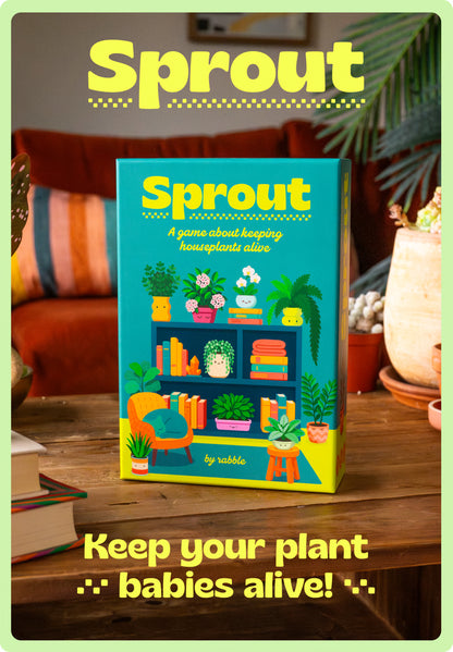 Sprout Con Omaggio Bonus Exotic Plant Cards e Upgraded Wooden Player Tokens