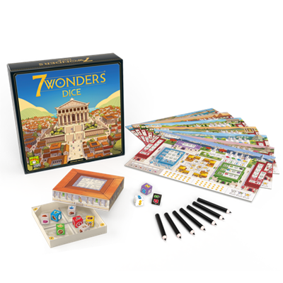 7 Wonders Dice