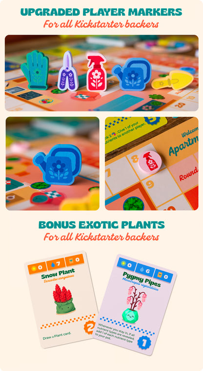 Sprout Deluxe - Con Omaggio Bonus Exotic Plant Cards e Upgraded Wooden Player Tokens