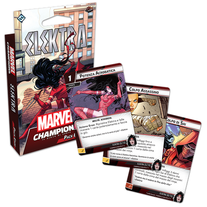 Marvel Champions LCG - Elektra (Pack Eroe)