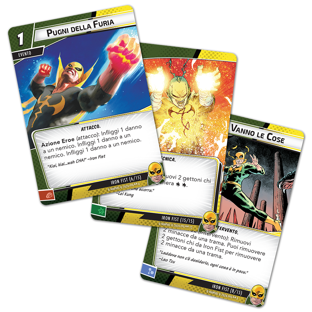 Marvel Champions LCG - Iron Fist (Pack Eroe)