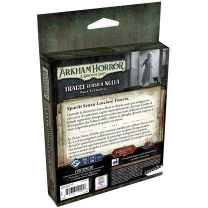 Arkham Horro LCG - Tracce Verso il Nulla (Arkham Horror: The Card Game – Traces to Nowhere Scenario Pack)