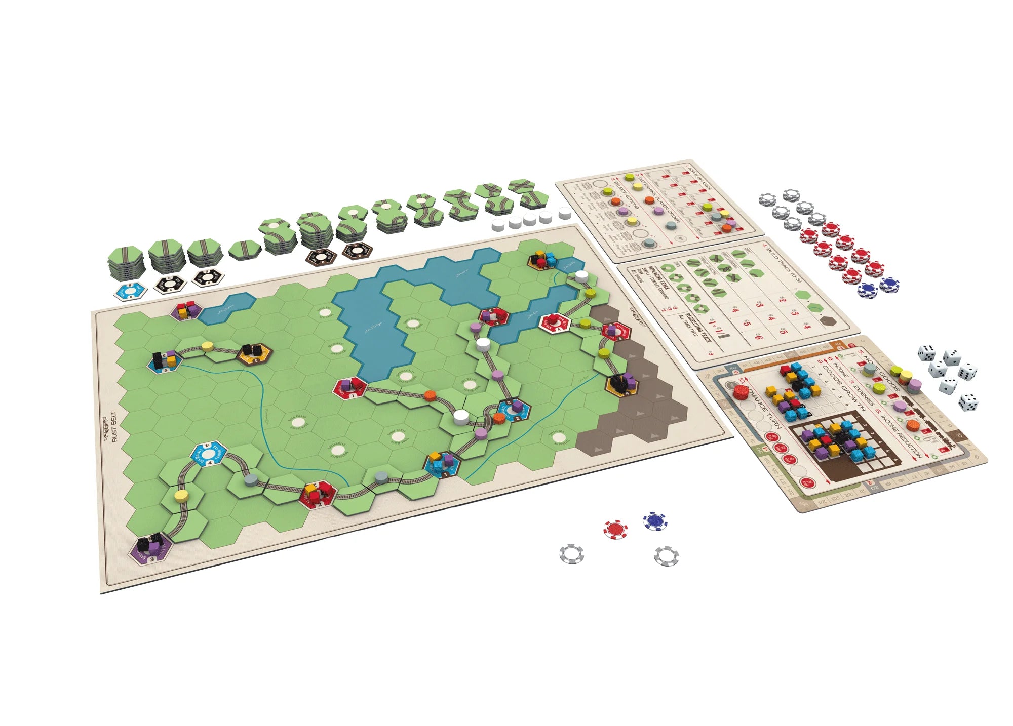 Age of Steam Deluxe - 2nd Edition