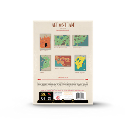 Age of Steam Deluxe - Expansion Volume III
