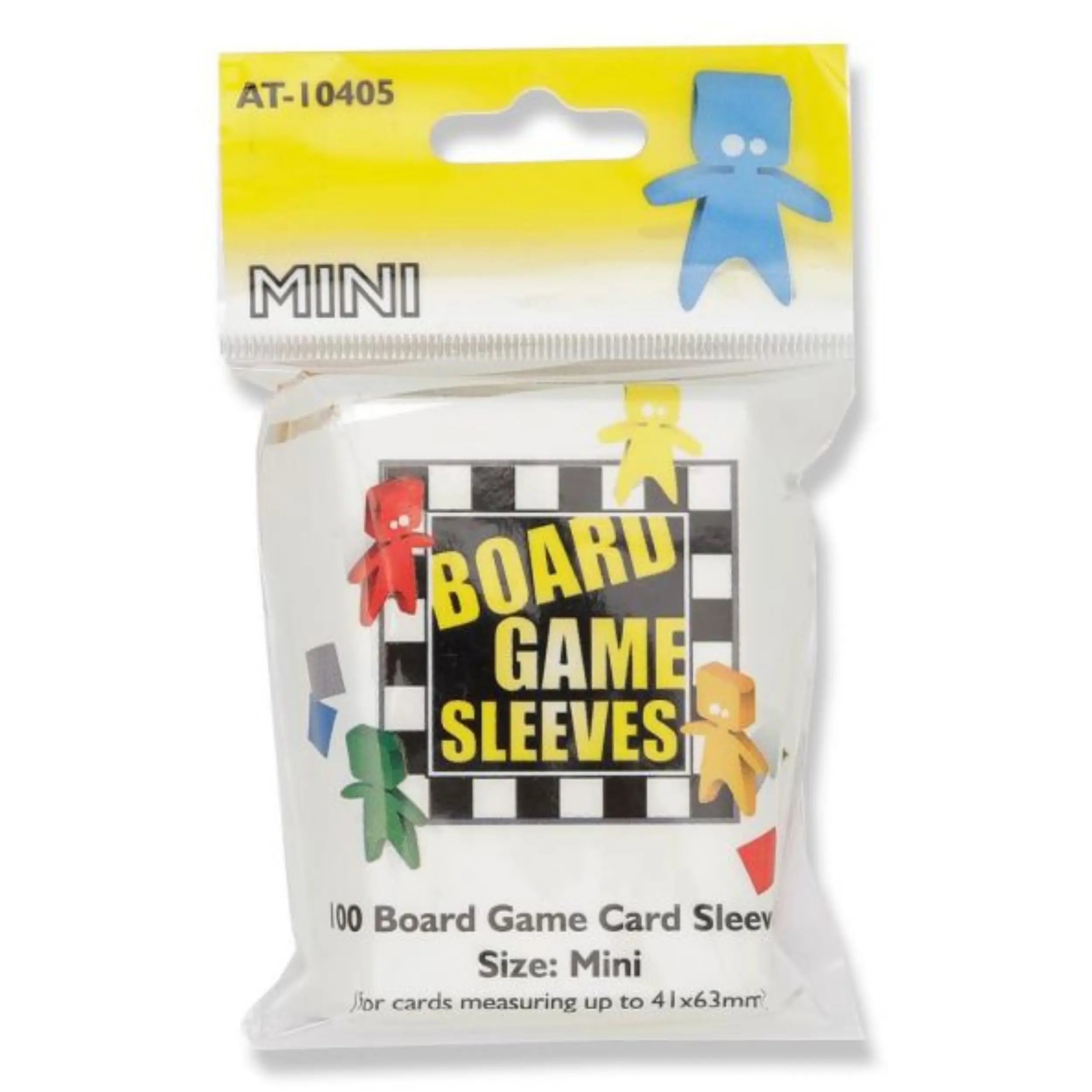 Board Game Sleeves Mini 41x63 mm – Bustine trasparenti (100)