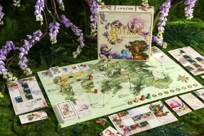 Botany Floral Dragons + Bountiful Blossom Mini Expansion + Fantastic Festival e Furious Fungus