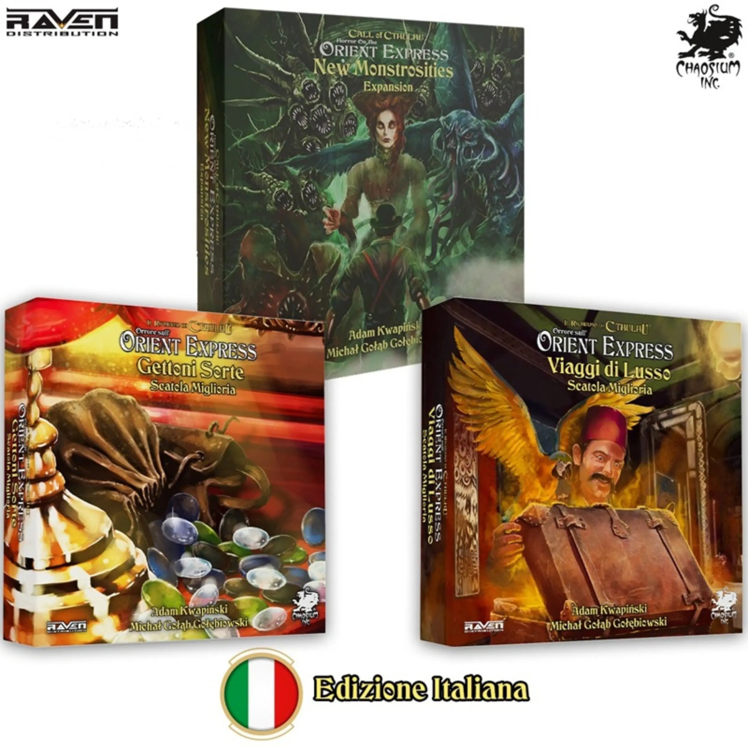 Bundle NOBLESSE OBLIGE Orrore sull'Orient Express - Box Esclusivi in Italiano