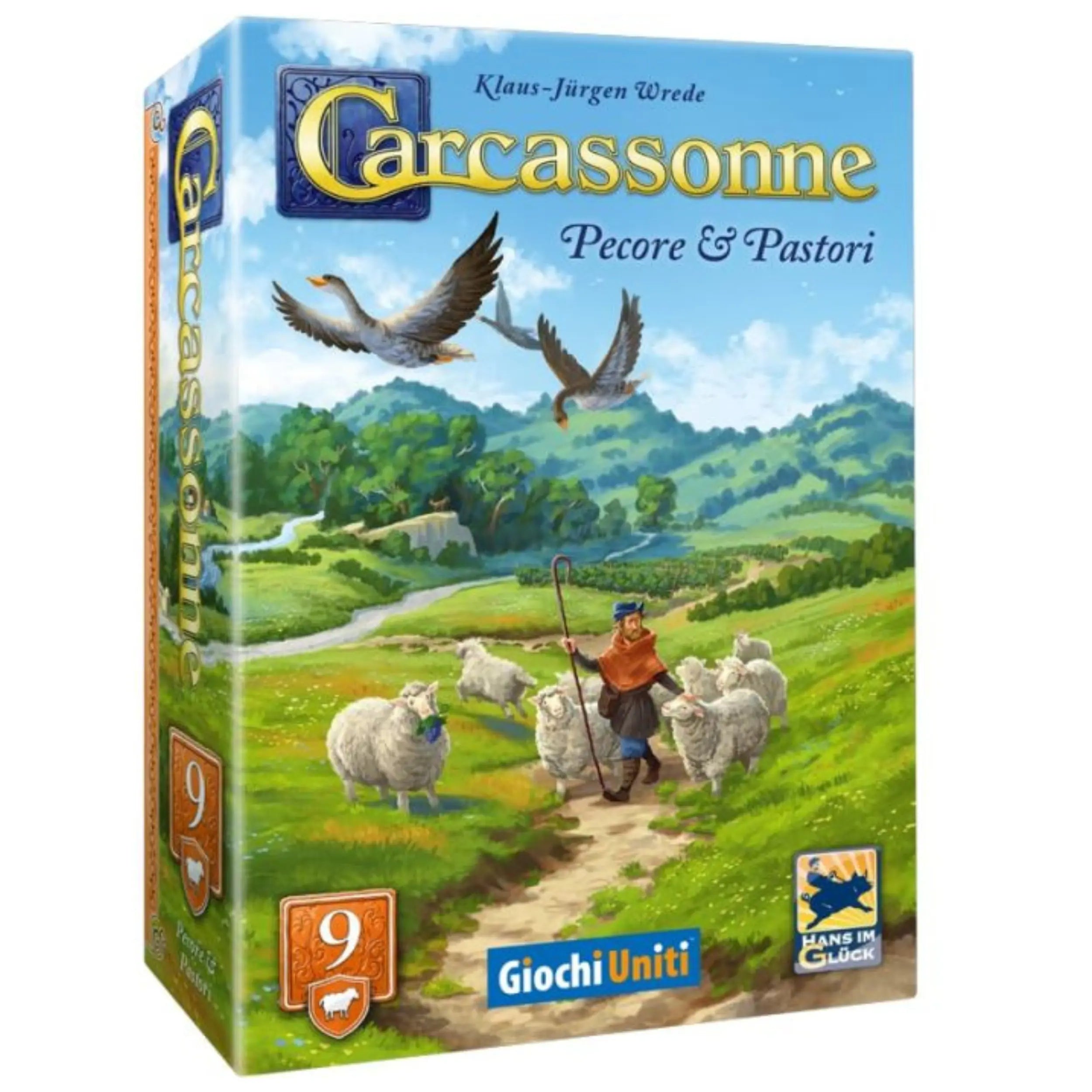 Carcassonne Sheep and Hills Expansion No. 9