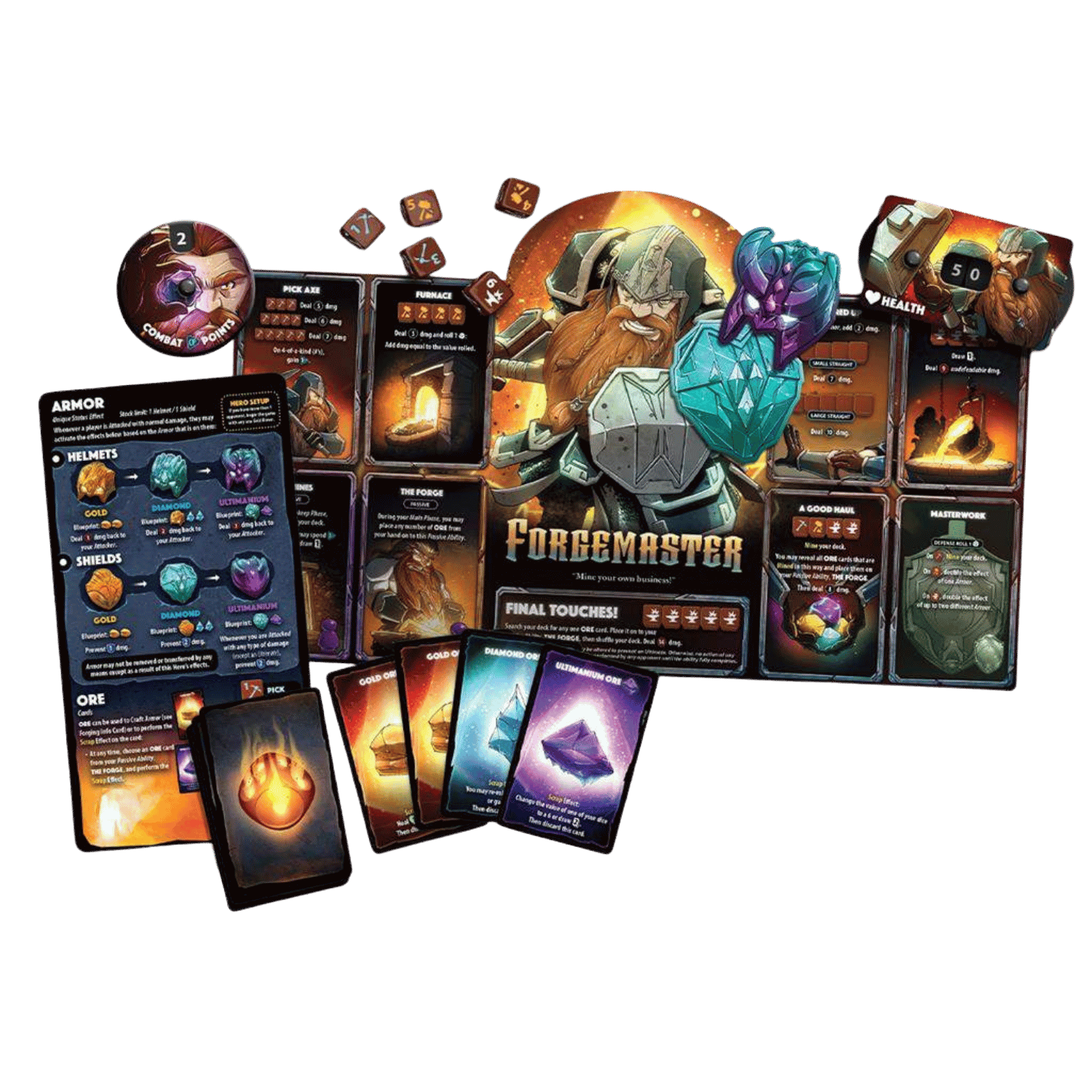 Dice Throne Hero Pack Forgemaster