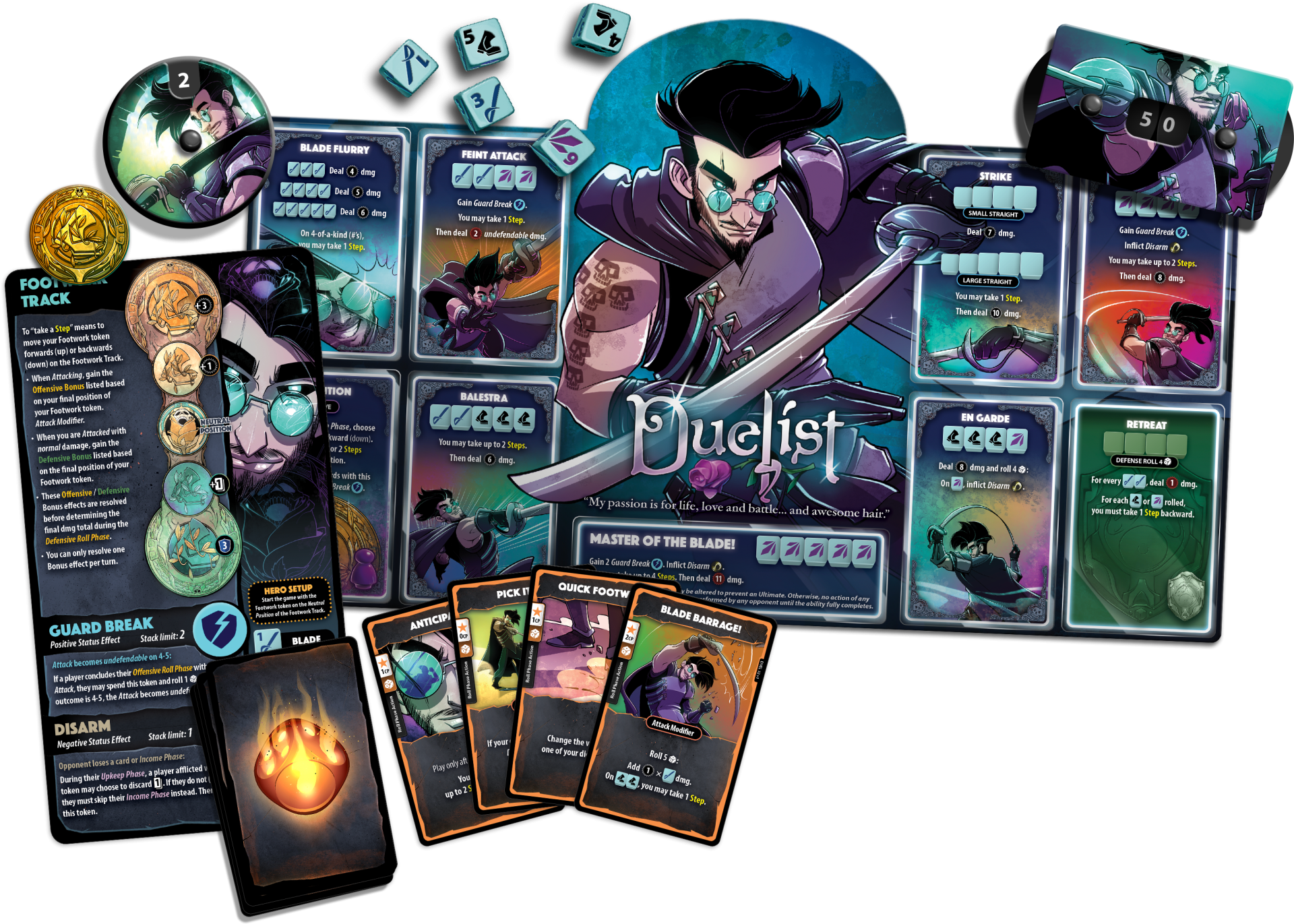 Dice Throne Hero Pack Duelist