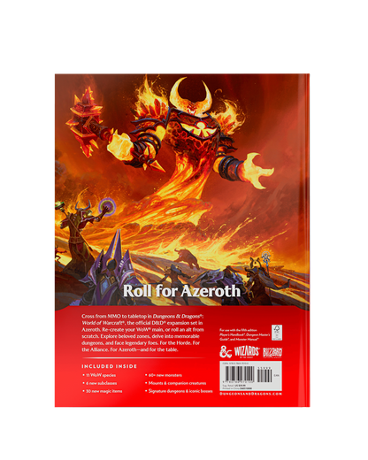 Dungeon & Dragons World of Warcraft Hardcover