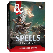 Spell Reference Cards: Levels 0-1