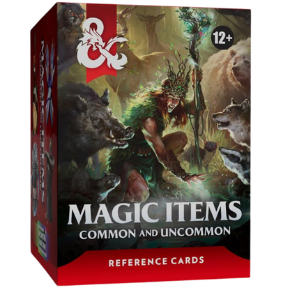 D&D Common and Uncommon Magic Item Cards – FroGames