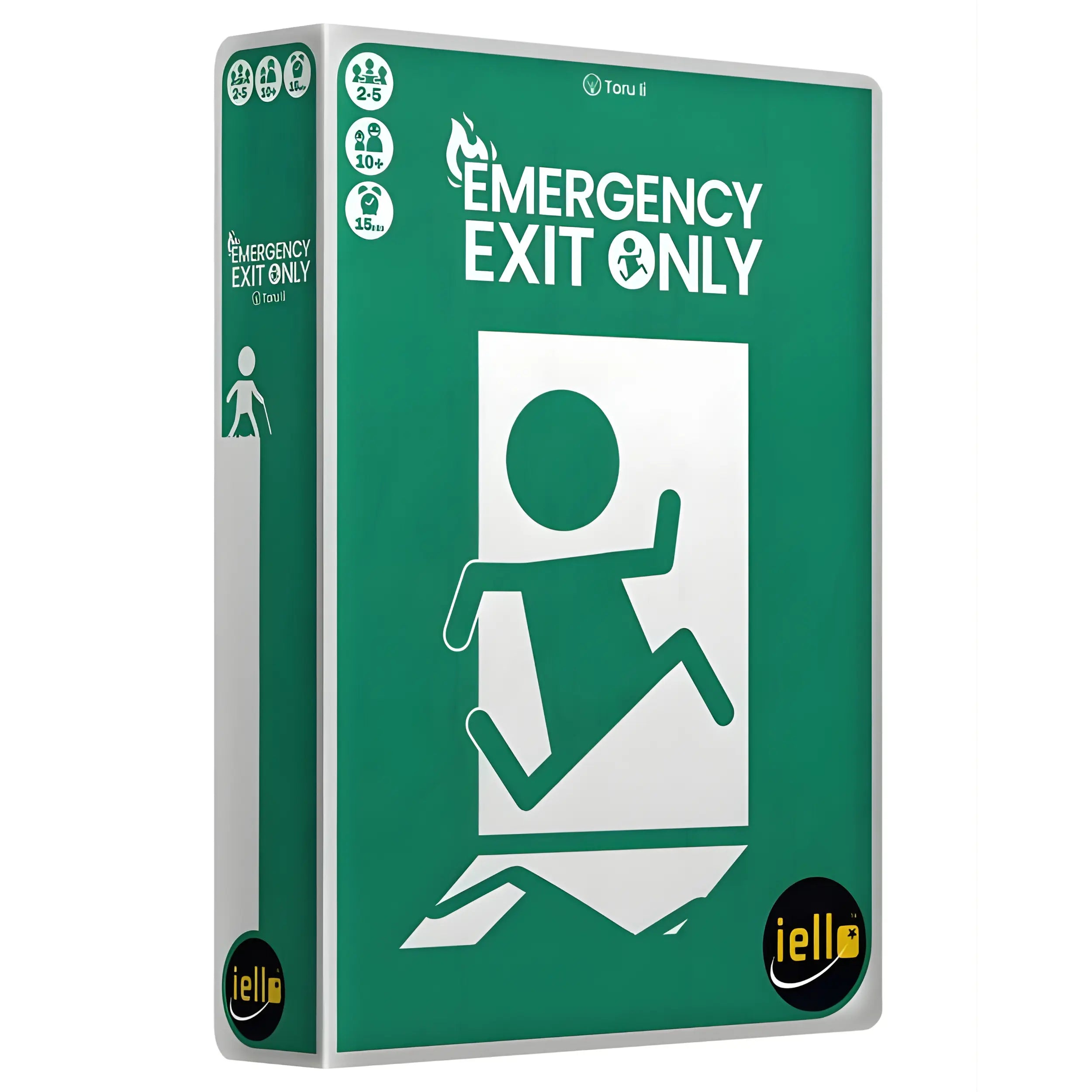 Emergency Exit Only – A memory and bluff board game by IELLO – FroGames
