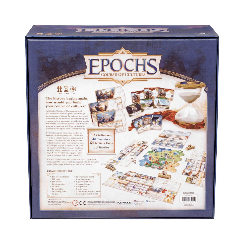Epochs - Course of Cultures