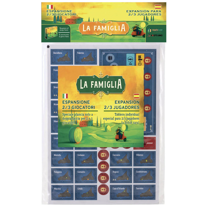 La Famiglia: la Grande Guerra di Mafia, esp. 2-3 giocatori