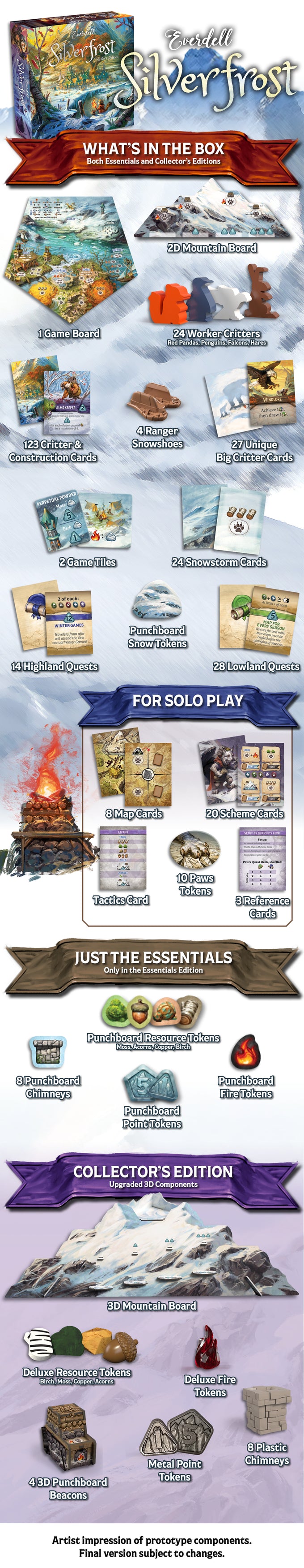 Everdell Silverfrost - Essentials Edition