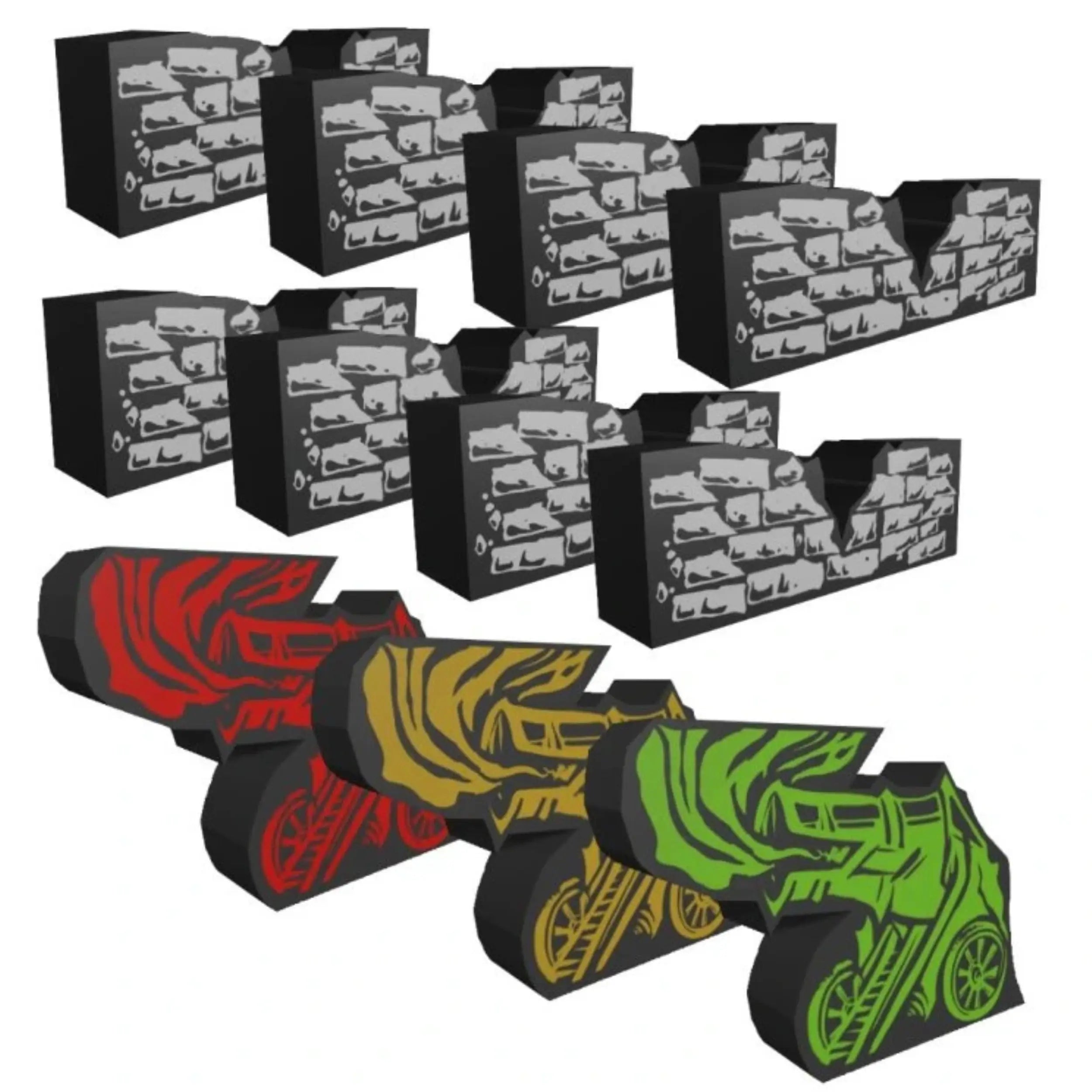 Firesiege - Meeple upgrade core box