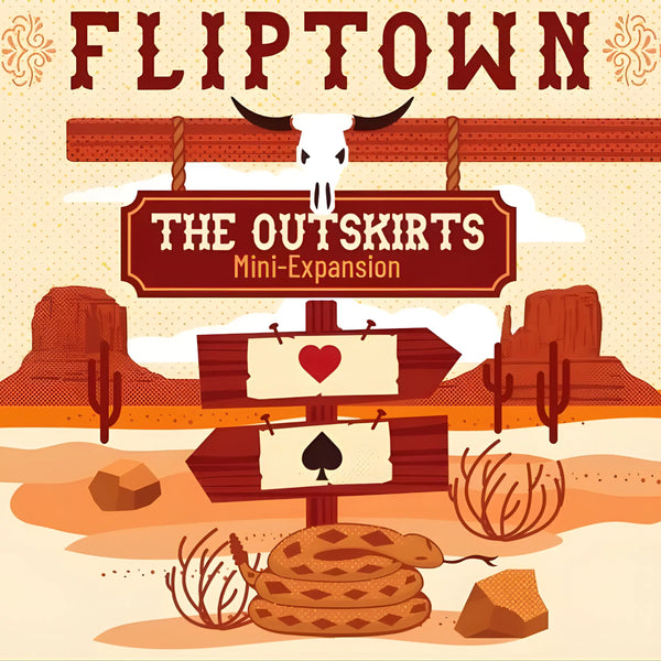 Fliptown The Outskirts: mini-espansione strategica 1–4 giocatori