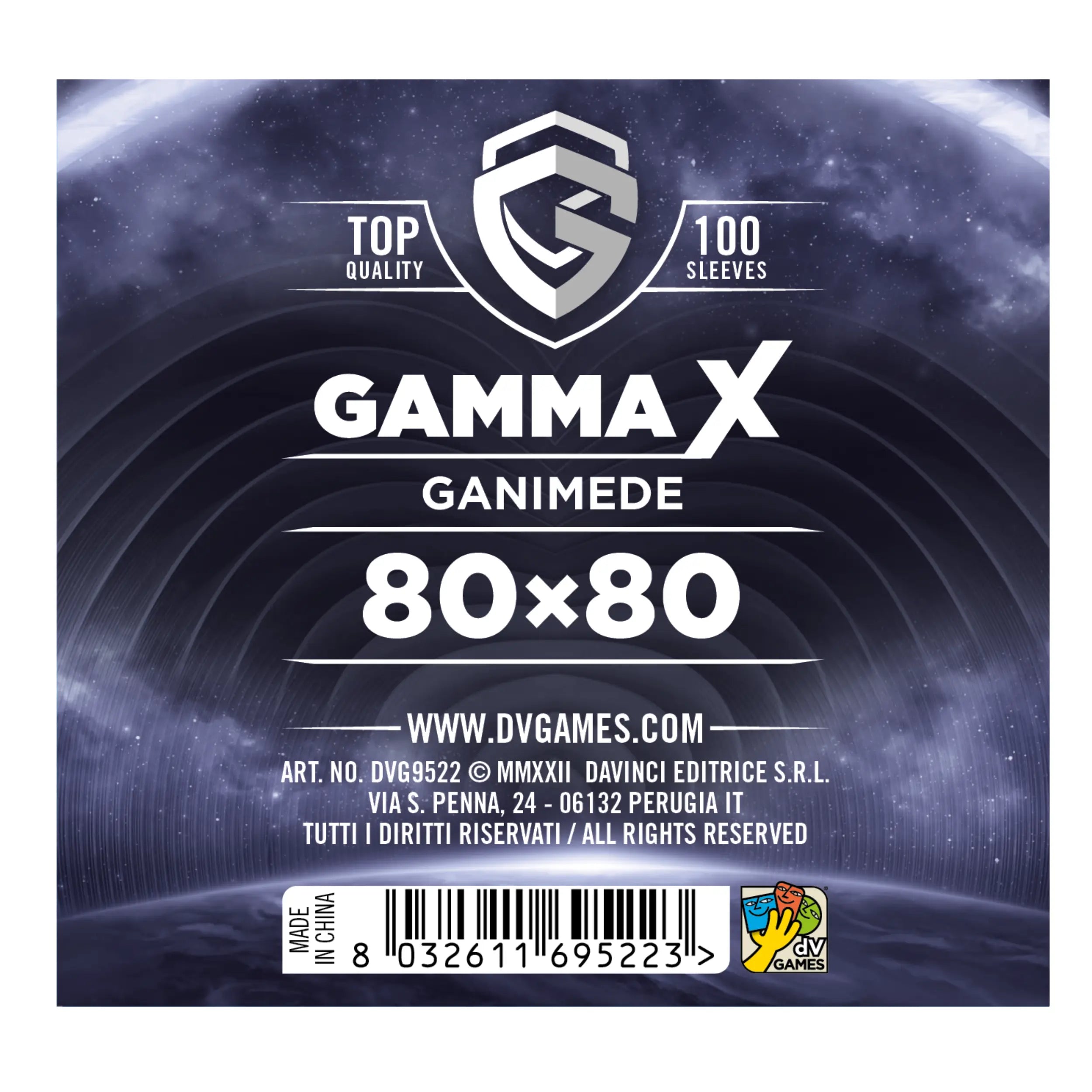 Bustine GAMMA X - Ganimede (80x80)