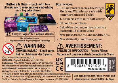 Gloomhaven Buttons & Bugs Pub Crawlers