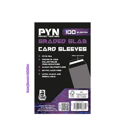 100 PYN - Resealable Graded Card Sleeves