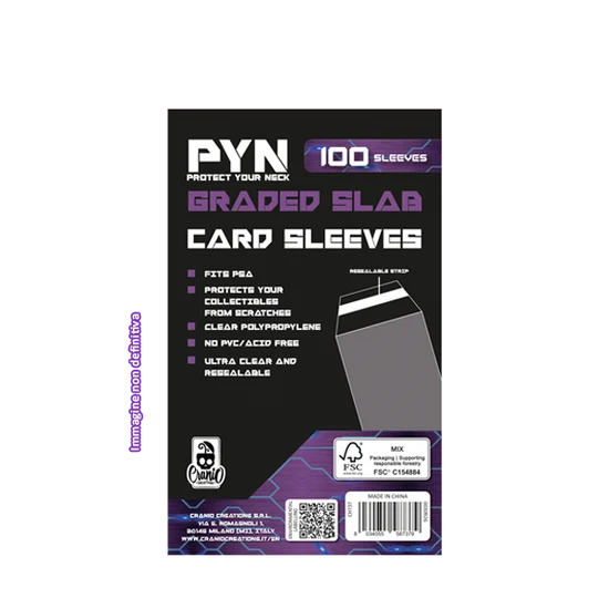 100 PYN - Resealable Graded Card Sleeves