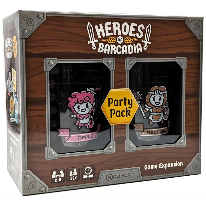 Heroes of Barcadia Party Pack Retail Edition
