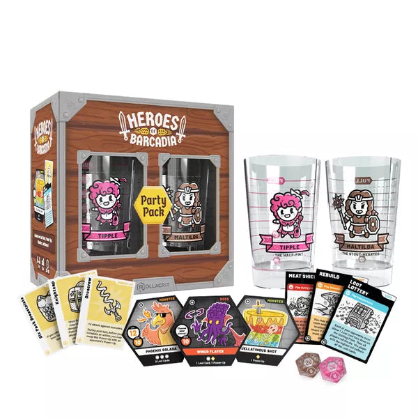 Heroes of Barcadia Party Pack Retail Edition