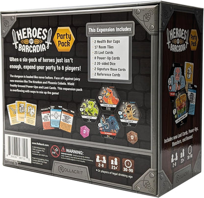 Heroes of Barcadia Party Pack Retail Edition