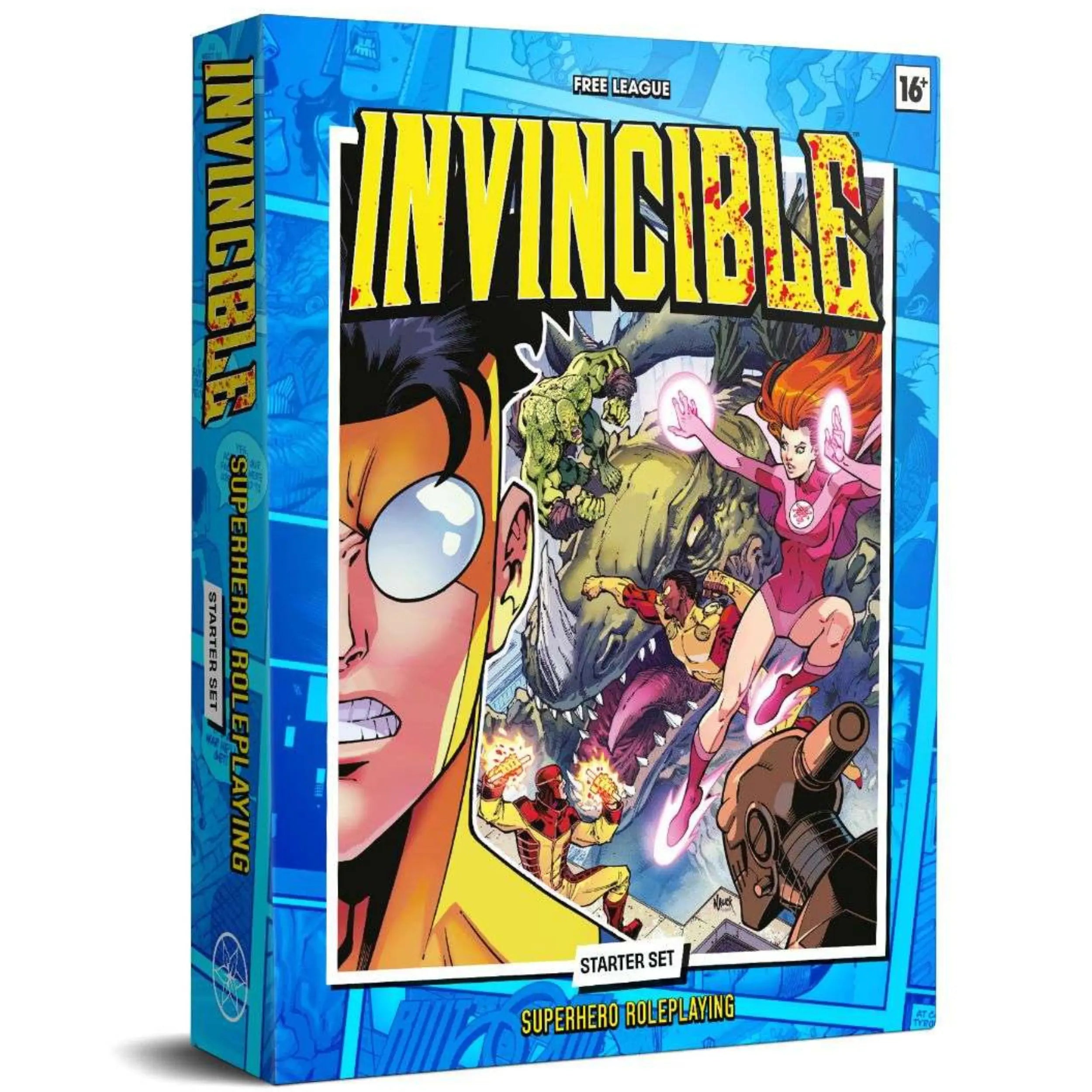 Invincible Superhero RPG – Role-Playing Game Starter Set – FroGames