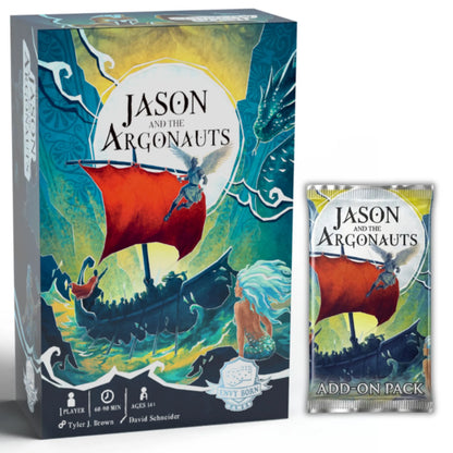 Bundle - Jason and the Argonauts + Add on Pack + Stretch Goal -  Dice Set + Dice Tray