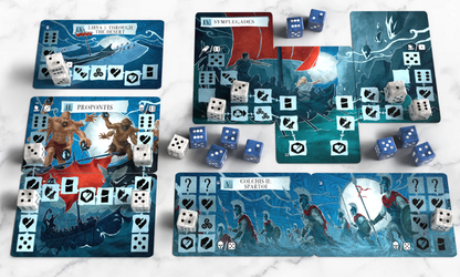 Bundle - Jason and the Argonauts + Add on Pack + Stretch Goal -  Dice Set + Dice Tray
