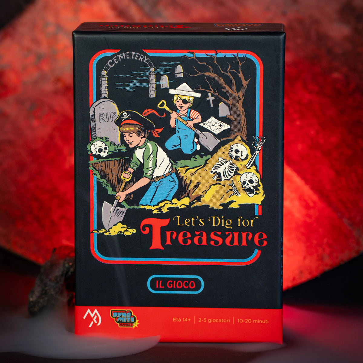 Party Game al Cimitero (Let's Dig for Treasure)