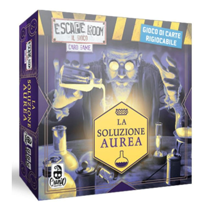 Escape Room Card Game - The Golden Solution