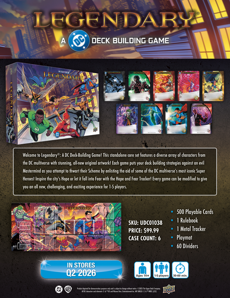 Legendary: A DC Deck Building Game