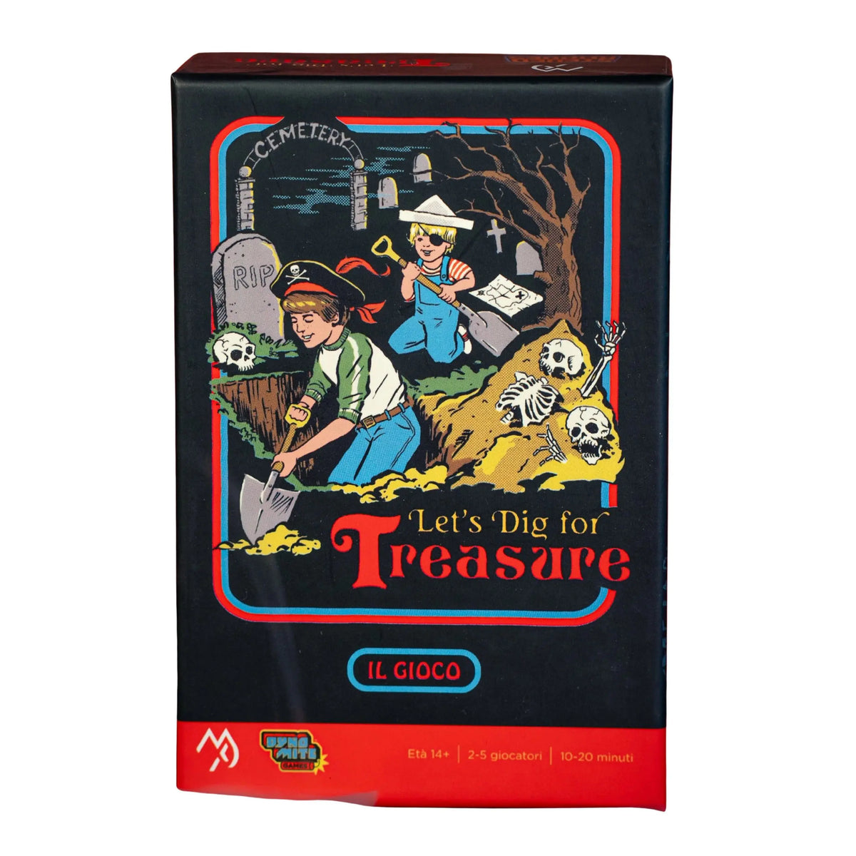 Party Game al Cimitero (Let's Dig for Treasure)